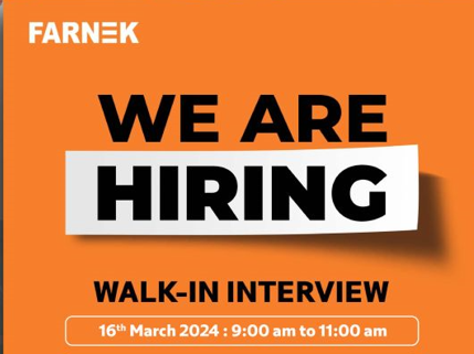 Do Not Miss The Exciting 2024 Dubai Career Opportunity, Farnek Services Is Holding Walk In Interviews