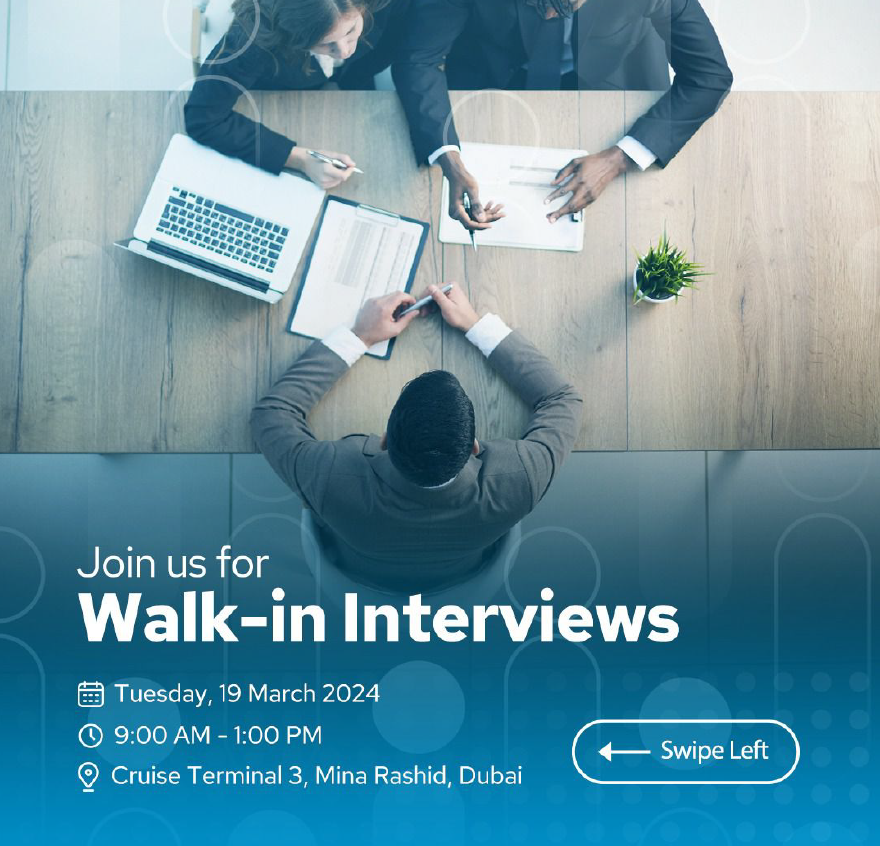 Check Out This Exciting 2024 Dubai Careers Opportunity, We One Is Holding Walk In Interviews